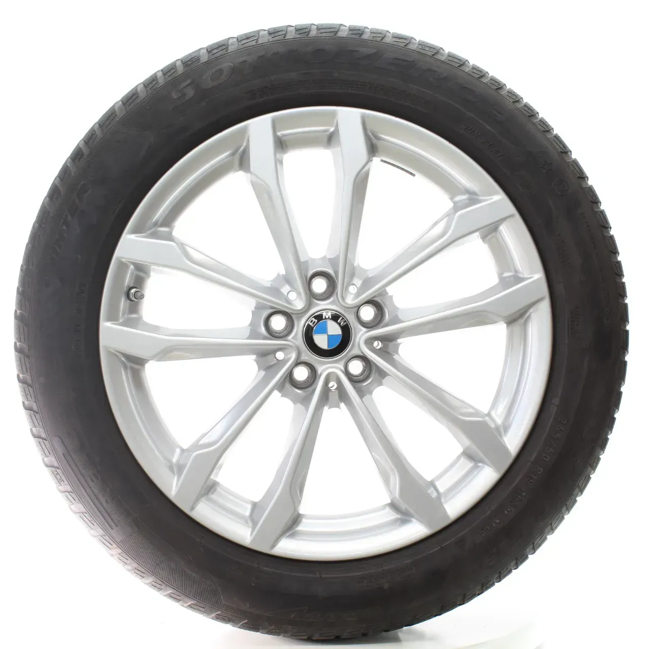 BMW X3 G01 X4 G02 Winterräder V-Speiche 691 Pirelli 245/50R19 105V 6877325 - Bild 1