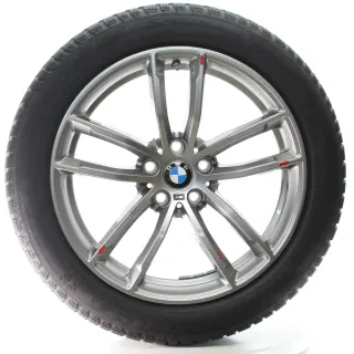 BMW 5er G30 G31 Winterräder M Doppelspeiche 662 Pirelli 245/45R18 100V 8093405 - Bild 4