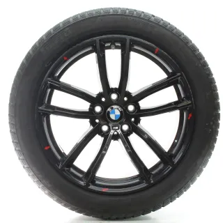 BMW 5er G30 G31 Winterräder M Doppelspeiche 662 Pirelli 245/45R18 DOT25 8093915 - Bild 3