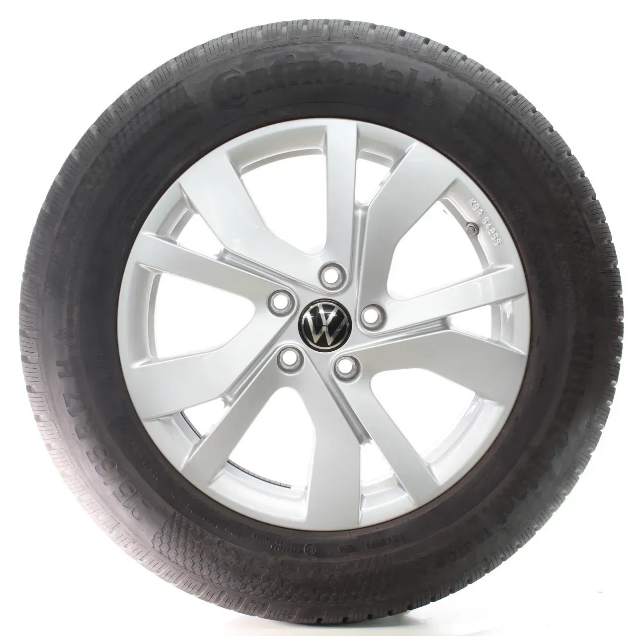 VW Tiguan CT1 Winterräder Rockingham Continental 215/65R17 99H DOT24 571071497A - Bild 1