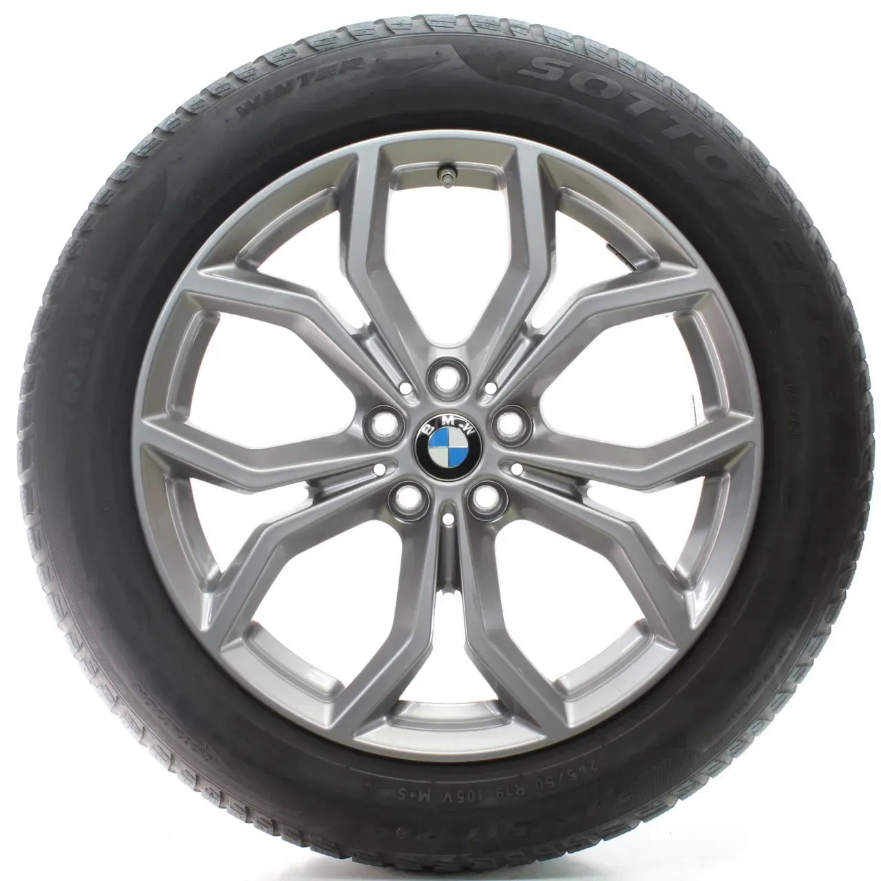 BMW X3 G01 X4 G02 Winterräder Y-Speiche 694 Pirelli 245/50R19 DOT22 6877328 - Bild 1
