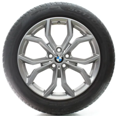Background image for BMW X3 G01 X4 G02 Winterräder Y-Speiche 694 Pirelli 245/50R19 DOT22 6877328