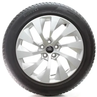 Audi A7 Sportback 4G Winterräder 10-Arm-Turbinen Pirelli 225/55R18 4K8601025A - Bild 2