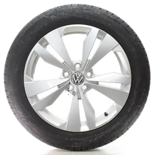 VW ID.3 E11 Winterräder Loen Goodyear 215/55R18 95T DOT24 NEU 10A071498 - Bild 1
