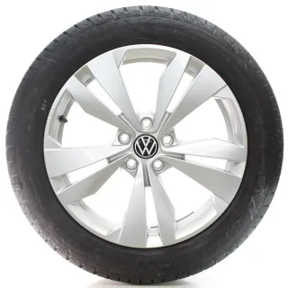 VW ID.3 E11 Winterräder Loen Goodyear SealTech 215/55R18 DOT24 NEU 10A071498 - Bild 3