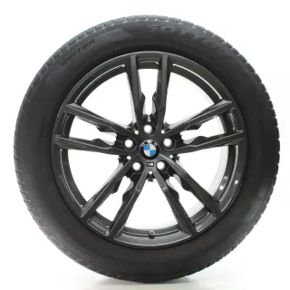 BMW X3 G01 X4 G02 Winterräder Doppelspeiche 698 M Pirelli 245/50R19 8093921 - Bild 4