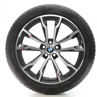 BMW X3 G01 X4 G02 Winterräder M Doppelspeiche 699 245/45-275/40R20 8010268-9 - Bild 4