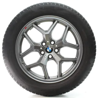 BMW 5er G60 G61 Winterräder Y-Speiche 932 Pirelli 225/55R18 102H DOT24 5A324D5 - Bild 1