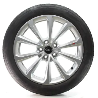 Audi A5 FU2 B10 Winterräder 5-Doppelspeichen Goodyear 235/45R18 DOT25 8B3601025D - Bild 4