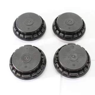 4x Original VW Dynamische Nabendeckel ID.3 ID.4 Black / White 60mm NEU 10A071213 - Bild 3