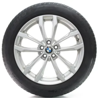 BMW X3 G01 X4 G02 Winterräder V-Speiche 691 Pirelli 245/50R19 105V DOT23 6877325 - Bild 4
