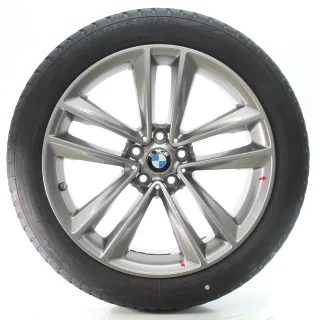 BMW 6er GT G32 7er G11 G12 Winterräder Doppelspeiche 630 245/45R19 102V 6881665 - Bild 4