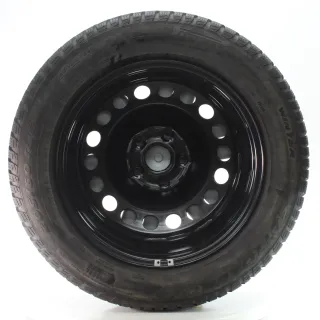 VW Touran 5T1 Winterräder Stahl Pirelli Seal 205/60R16 96H DOT25 5QA601027C/E - Bild 5