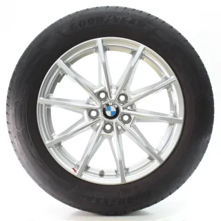 BMW 4er i4 G26 Winterräder V-Speiche 851 Silber Goodyear 225/55R17 101H 6896762 - Bild 3