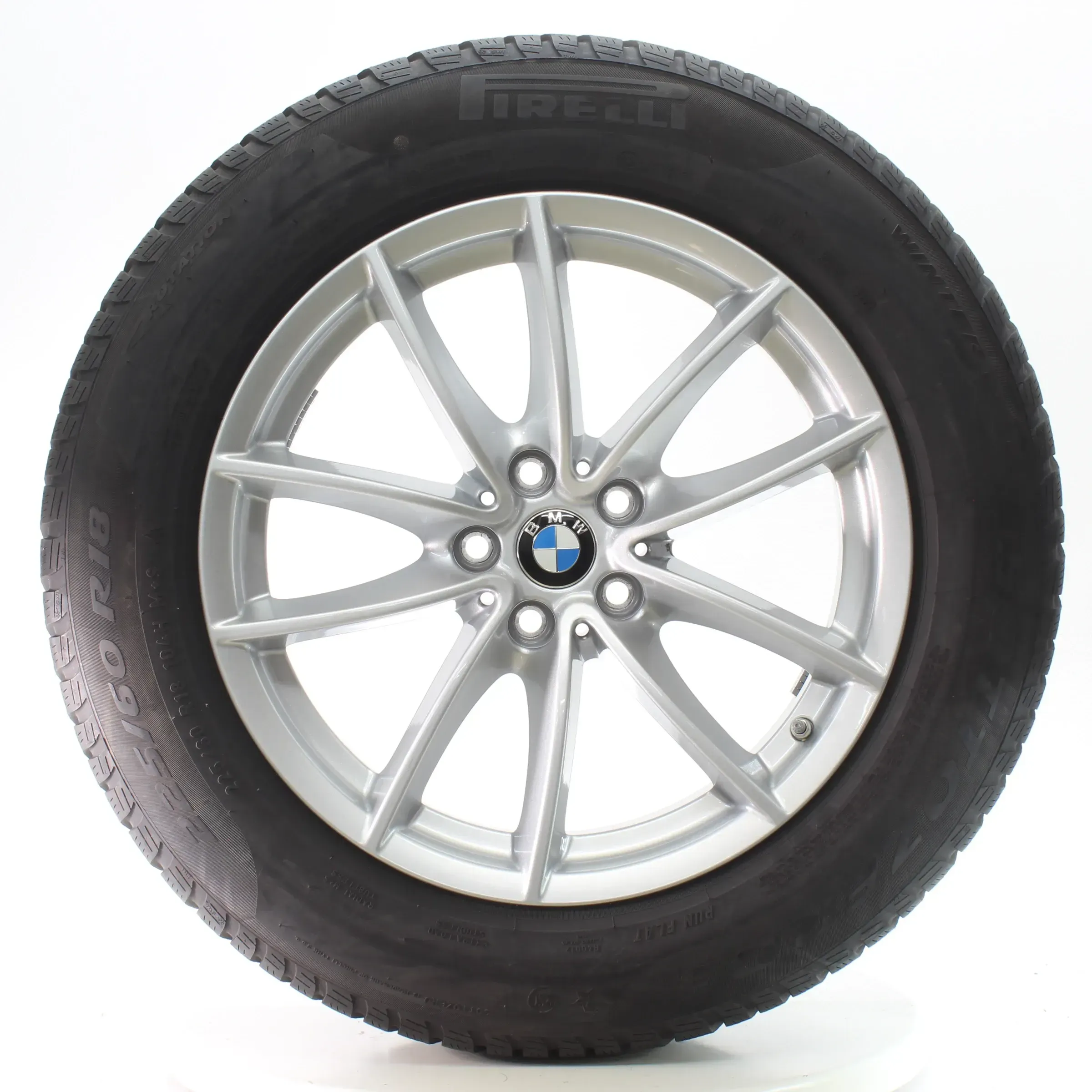 BMW X3 G01 X4 G02 Winterräder V-Speiche 618 Pirelli 225/60R18 104H DOT23 6880047 - Bild 1