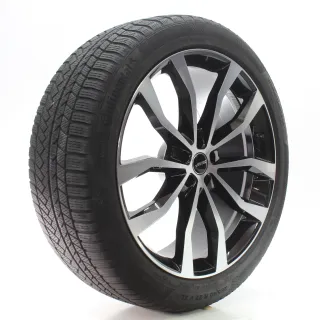 Audi Q8 SQ8 4M Winterräder Autec Uteca Schwarz Continental 285/40R22 KBA53235 - Bild 6