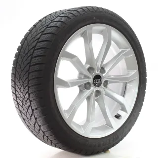 Audi A4 S4 8W Winterräder 5-V-Speichen Goodyear 245/40R18 97V DOT24 8W0601025H - Bild 6