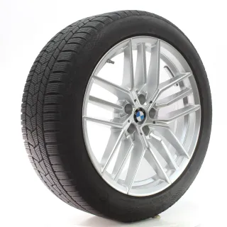 BMW 5er G60 G61 Winterräder Dreifachspeiche 933 Conti 245/45R19 DOT25 5A324D6 - Bild 6