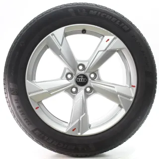 Audi A6 4K C8 Winterräder 5-Arm Michelin 225/55R18 102V DOT24 4K0601025D - Bild 3