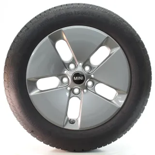 MINI Cooper J01 Winterräder Pin Spoke 990 Continental 195/60R16 DOT24 7886558 - Bild 4