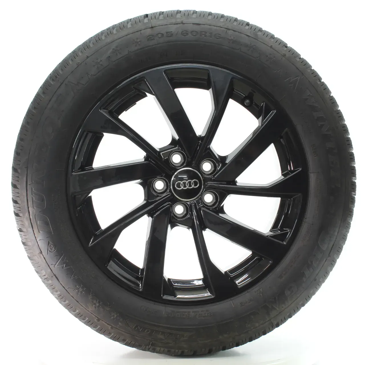 Audi A1 Citycarver Winterräder 10-Speichen Dunlop 205/60R16 96H DOT24 82B071496 - Bild 1