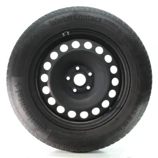 Audi Q3 F3B VW Tiguan AD1 Winterräder Stahl Conti 215/65R17 DOT24 5QF601027J/K - Bild 2