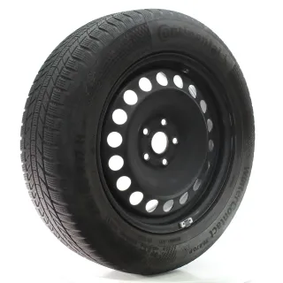 Audi Q3 F3B VW Tiguan AD1 Winterräder Stahl Conti 215/65R17 DOT24 5QF601027J/K - Bild 6