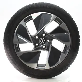 VW ID.3 E11 Winterräder East Derry Grau Semperit 215/55R18 DOT23 10A601025C - Bild 3