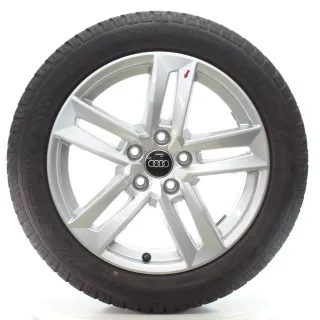 Audi A4 S4 8W Winterräder 5-Parallelspeichen Dunlop 225/50R17 DOT24 8W0601025P - Bild 2