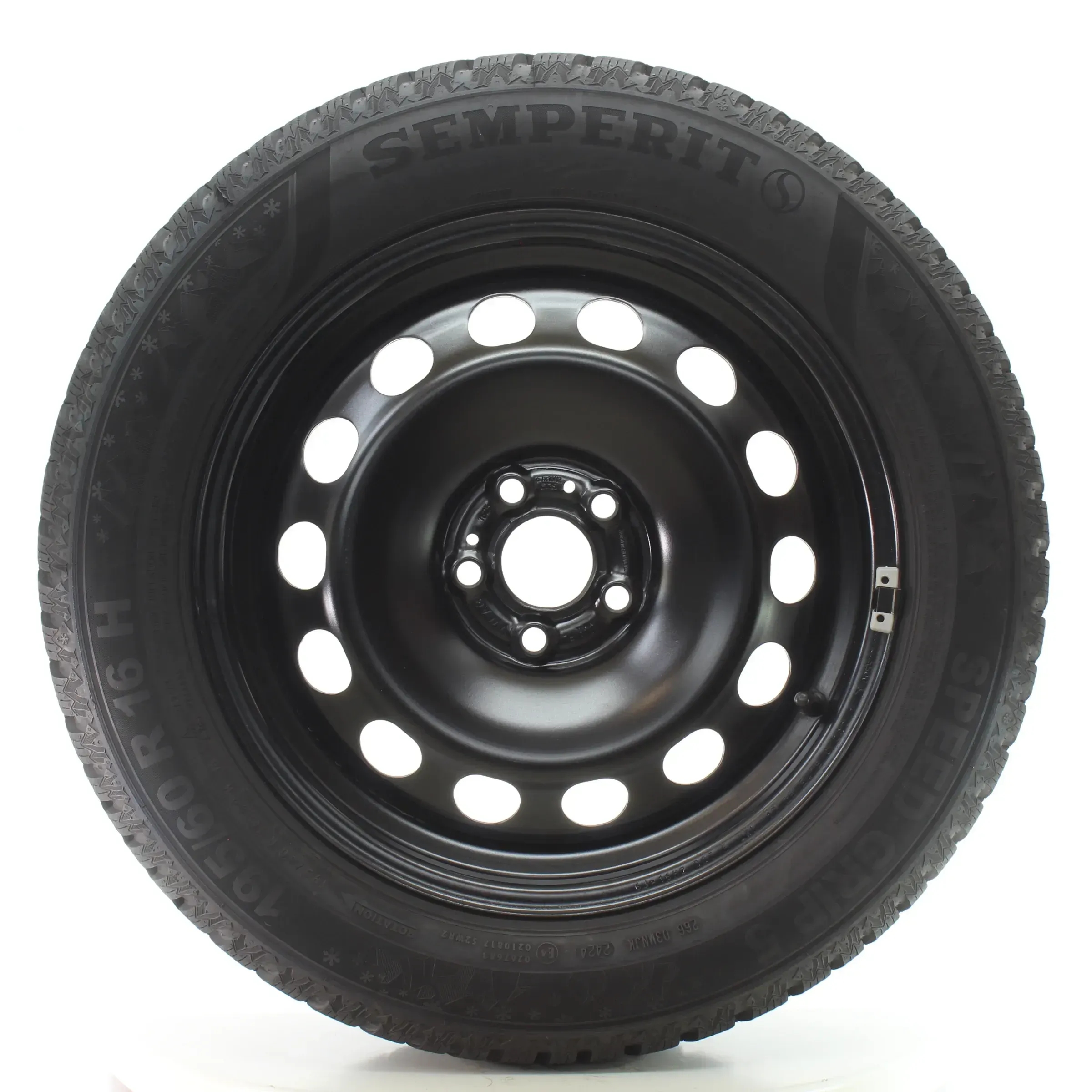 VW T-Cross Taigo Winterräder Stahl Semperit 195/60R16 89H DOT24 2Q0601027H/AQ/BC - Bild 1