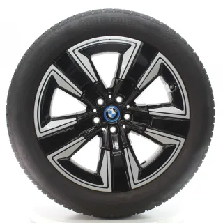 BMW IX3 G08 Winterräder Aerodynamikrad 842 Continental 245/50R19 DOT24 6895627 - Bild 1