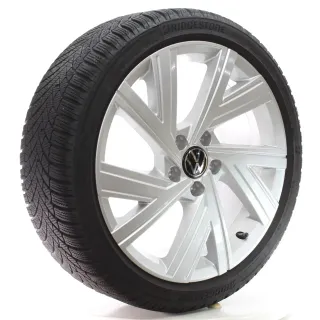 VW Golf 8 VIII CG5 Winterräder Bergamo Bridgestone 225/40R18 DOT25 5H0601025AB - Bild 6