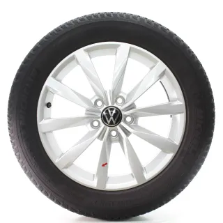 VW T-ROC A11 Winterräder Dijon Silber Michelin Alpin 5 215/55R17 94V 5G0601025K - Bild 2