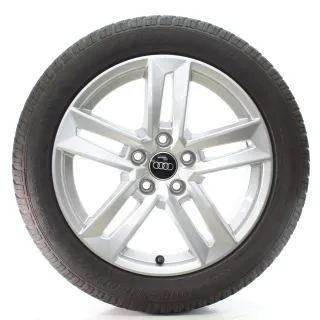 Audi A4 S4 8W Winterräder 5-Parallelspeichen Dunlop 225/50R17 DOT24 8W0601025P - Bild 2