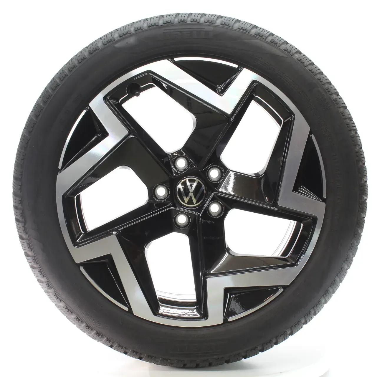 VW Passat B9 Variant CJ5 Winterräder Coventry Pirelli 235/45R18 DOT25 3J0601025M - Bild 1