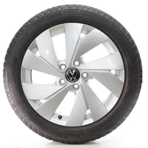 Background image for VW Golf 8 VIII CD1 CG5 Winterräder Belmont Pirelli 205/50R17 DOT25 5H0601025B