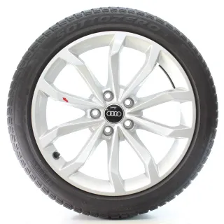 Audi A4 S4 8W Winterräder 5-V-Speichen Design Pirelli 245/40R18 DOT25 8W0601025H - Bild 4