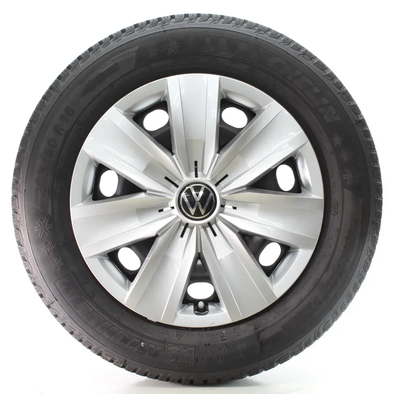 VW T-ROC A11 Audi Q2 GAB Winterräder Stahl Michelin 205/60R16 DOT24 5Q0601027CJ - Bild 1