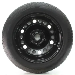 VW Touran 5T1 Winterräder Stahl Pirelli 205/60R16 96H DOT24 5QA601027C/D - Bild 5