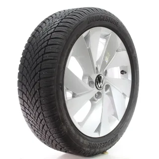 VW Golf 8 VIII CD1 Winterräder Belmont Bridgestone 205/50R17 DOT25 5H0601025B - Bild 6