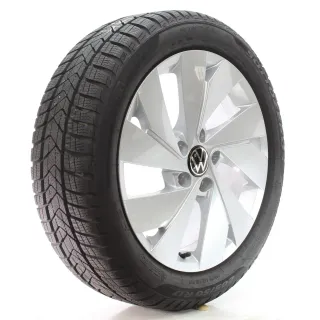 VW Golf 8 VIII CD1 CG5 Winterräder Belmont Pirelli 205/50R17 DOT25 5H0601025B - Bild 6