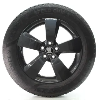 Skoda Kamiq Scala NW Winterräder Nanuq Semperit 195/60R16 89H DOT24 657601025AH - Bild 2