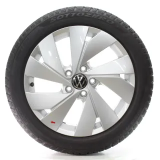 VW Golf 8 VIII CD1 CG5 Winterräder Belmont Pirelli 205/50R17 DOT25 5H0601025B - Bild 2