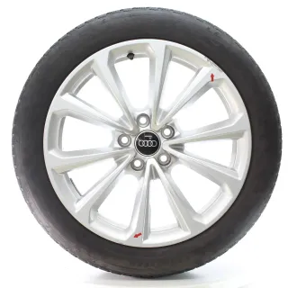 Audi A5 S5 FU Winterräder 5-Doppelspeichen Goodyear 235/45R18 DOT25 8B3601025D - Bild 1