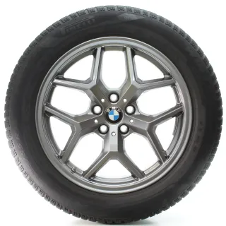 BMW 5er G60 G61 Winterräder Y-Speiche 932 Pirelli 225/55R18 102H DOT24 5A324D5 - Bild 2