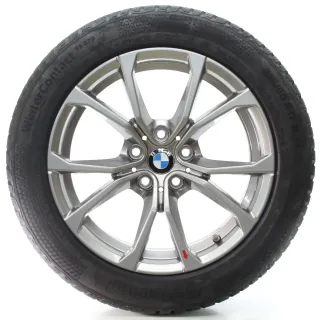 BMW 3er G20 G21 Winterräder V-Speiche 776 Conti 225/50R17 98H DOT24 6883518 - Bild 2