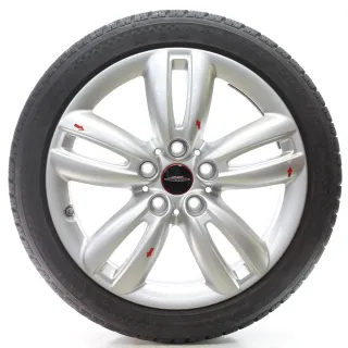 MINI Cooper F55 F56 F57 Winterräder JCW Track Spoke 501 Dunlop 205/45R17 6855107 - Bild 2
