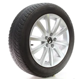 VW Polo NF 2G Winterräder Merano Bridgestone 185/60R16 90H DOT22 2G0601025AF - Bild 6
