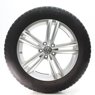 VW Tiguan II AD1 BJ2 Winterräder Sebring Pirelli 235/55R18 104H 5NA601025M - Bild 1