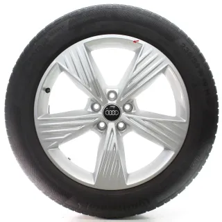 Audi Q4 Sportback F4N Winterräder 5-Arm Continental 235/55R19 DOT23 89A601025B - Bild 2